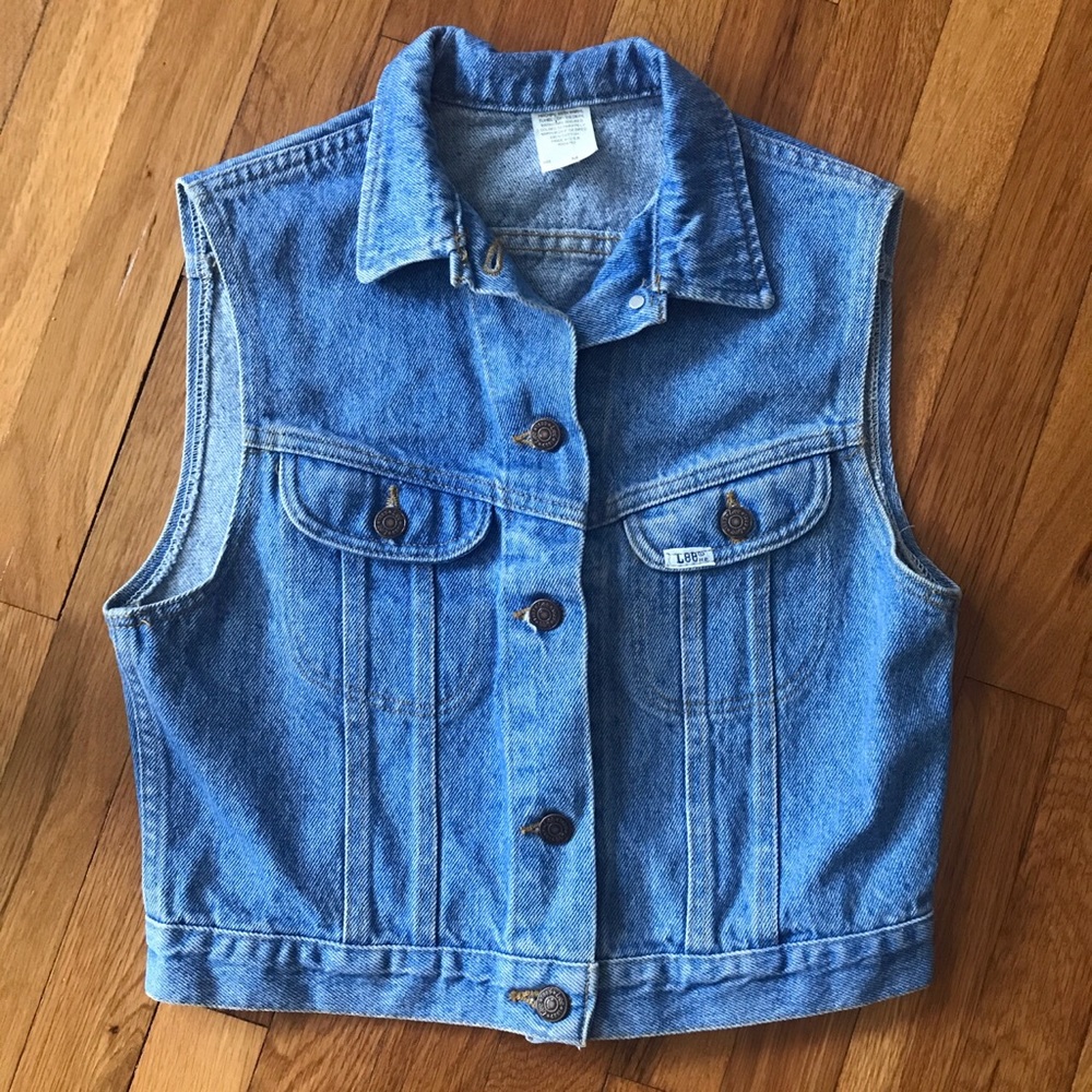 Vintage Lee Denim Vest S